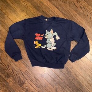 Tom and Jerry Navy Sweatshirt